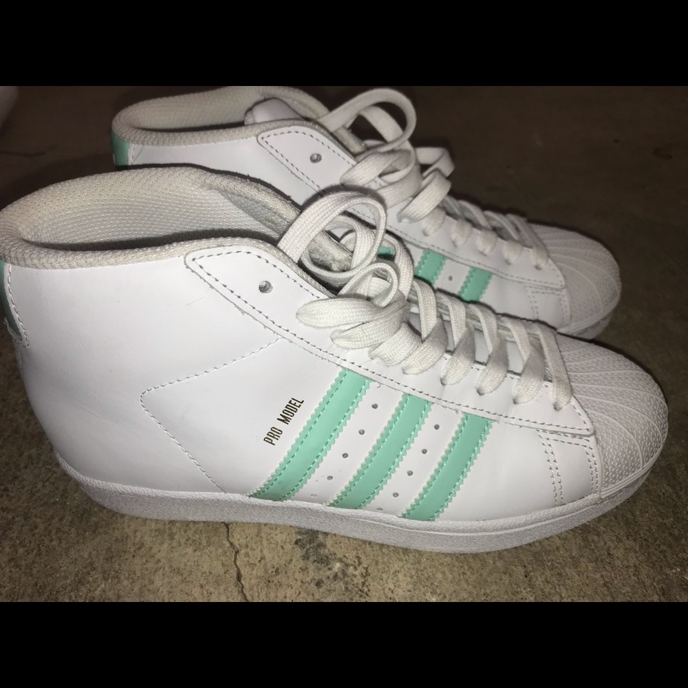 HOLD for amberjae - Adidas superstar hightops